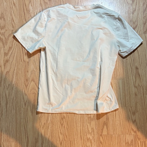 Cream Graphic T-Shirt - Picture 3 of 3
